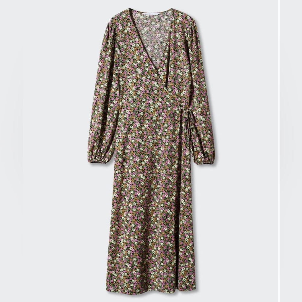 MANGO Floral dress - Picture 4 of 4
